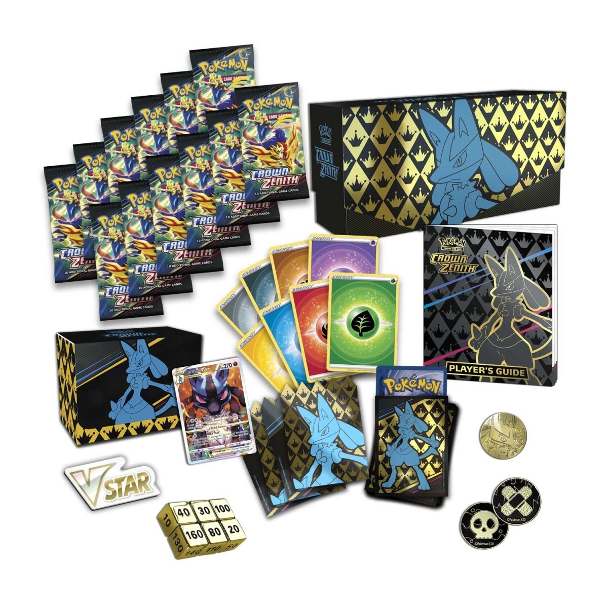 Pokemon: Crown Zenith Elite Trainer Box Pokemon Center Exclusive