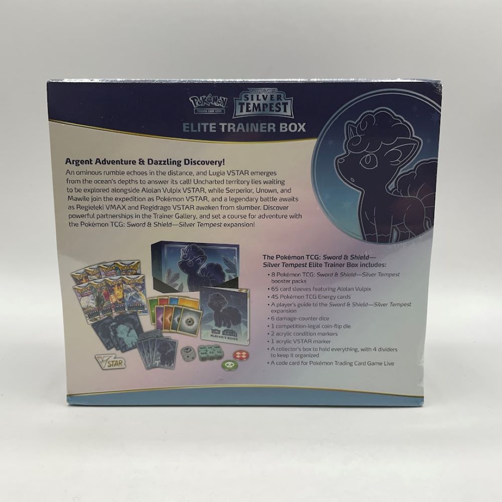Pokemon: Sword & Shield Silver Tempest Elite Trainer Box #1