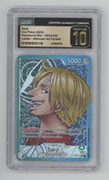 Sanji One Piece Card Game Paramount War Alternate Art #026 CGC 10 Pristine