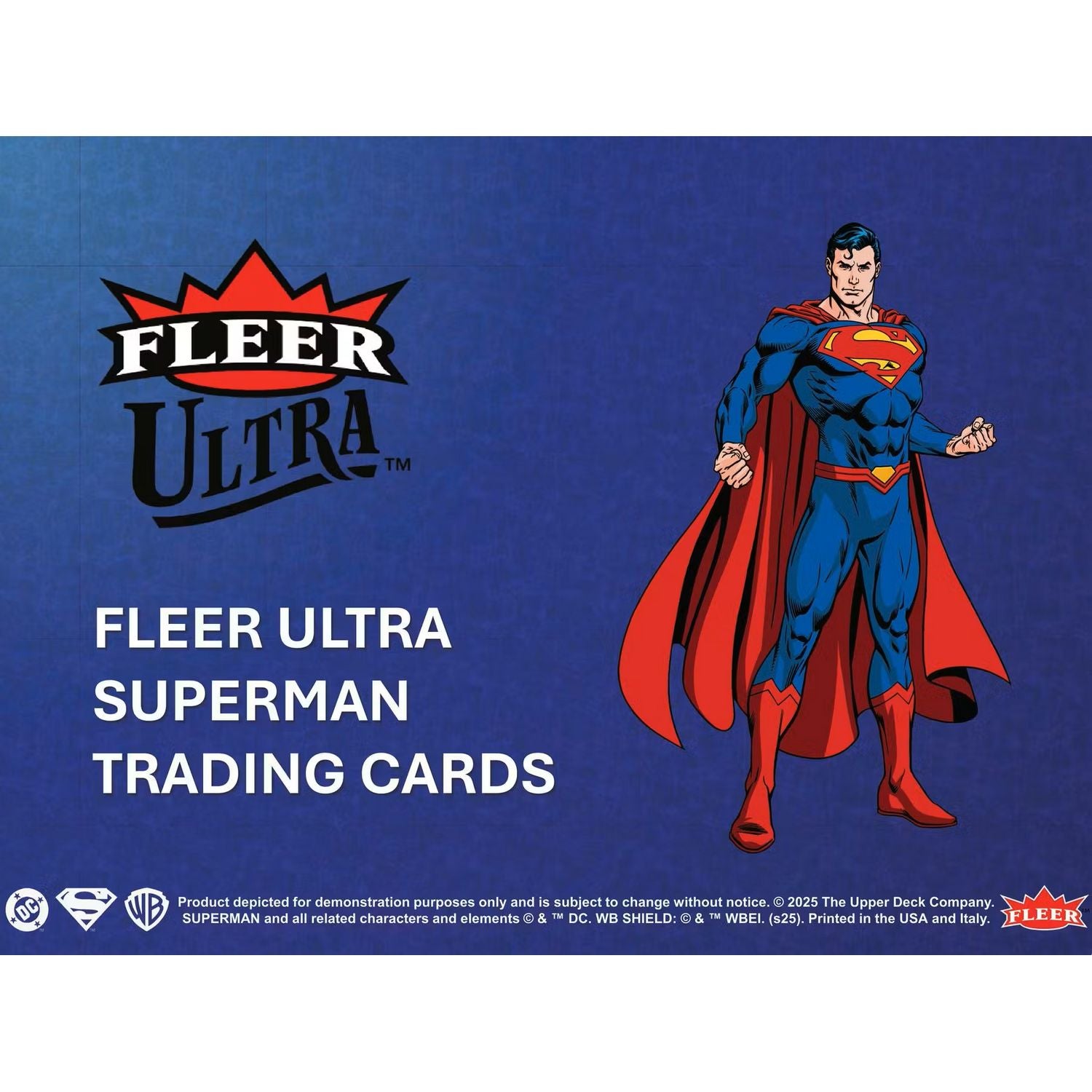 2025 Upper Deck Fleer Ultra Superman Hobby Box *Contact Us To Order*